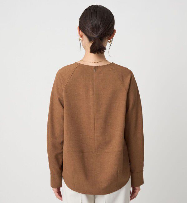 UNITED ARROWS green label relaxing「ソフトジョーゼット プルオーバー -マシンウォッシャブル・ストレッチ-」|シャツ・ブラウス|