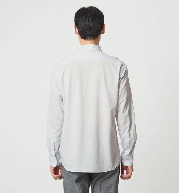 UNITED ARROWS green label relaxing「エブリット TC ジャージー スナップ ボタンダウン シャツ -イージーアイロン・吸水速乾・抗菌-」|シャツ・ブラウス|