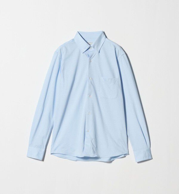 UNITED ARROWS green label relaxing「エブリット TC ジャージー スナップ ボタンダウン シャツ -イージーアイロン・吸水速乾・抗菌-」|シャツ・ブラウス|