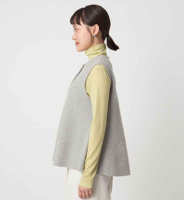 UNITED ARROWS green label relaxing「FOXブレンド セッケツ ニット ジレ」|ベスト・ジレ|