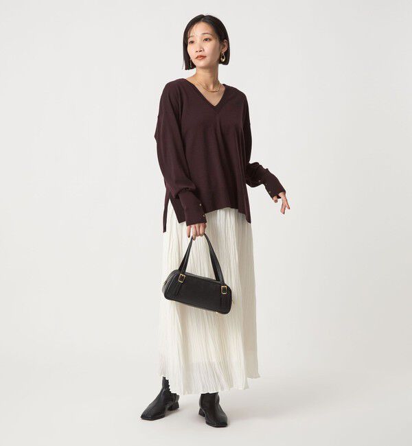 UNITED ARROWS green label relaxing「エブリニット Vネック ウォッシャブル」|ニット・セーター|