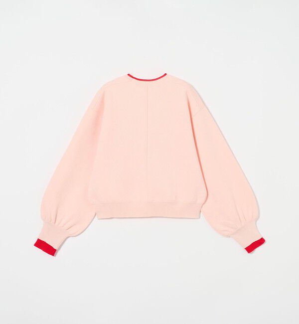 EMMEL REFINES「＜EMMEL REFINES＞EM スウェットライク クルーネック ニットプルオーバー」|ニット・セーター|