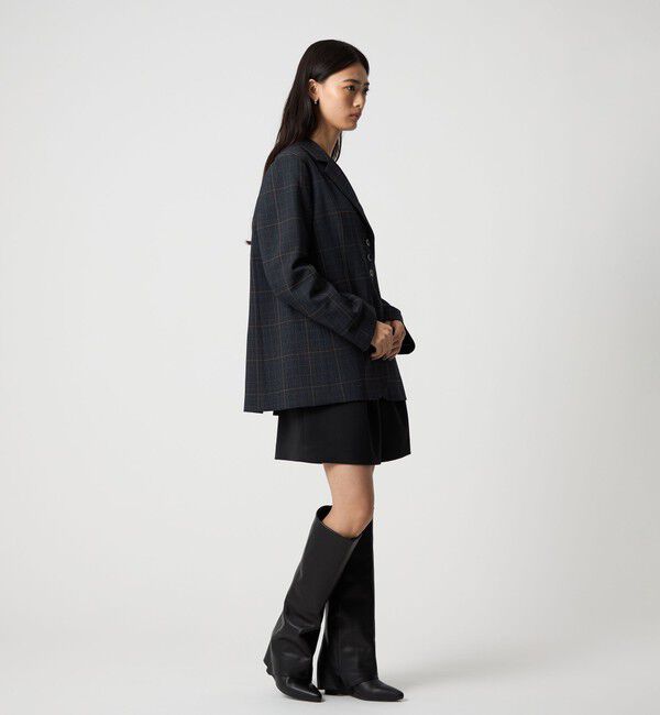 EMMEL REFINES「＜EMMEL REFINES＞EM グレンチェック テーラード ジャケット」|テーラードジャケット|