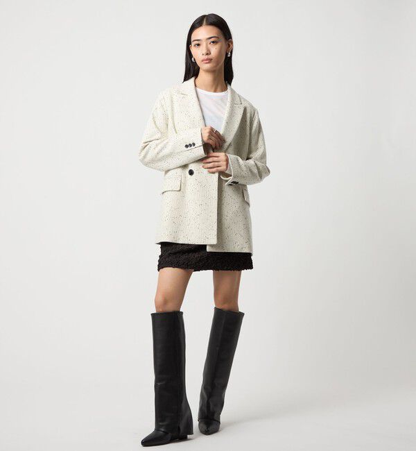 EMMEL REFINES「＜EMMEL REFINES＞EM ノットツイードライク ジャケット」|テーラードジャケット|