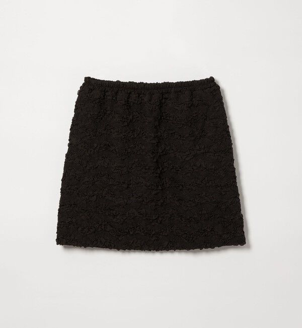 EMMEL REFINES「＜EMMEL REFINES＞EM フクレジャカード ミニスカート」|スカート|
