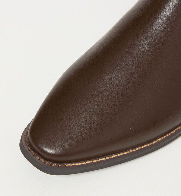 UNITED ARROWS green label relaxing「ストレッチ フラット ショートブーツ 撥水」|ロングブーツ|