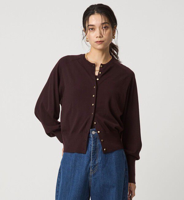 UNITED ARROWS green label relaxing「エブリニット 2WAY カーディガン ウォッシャブル」|カーディガン|