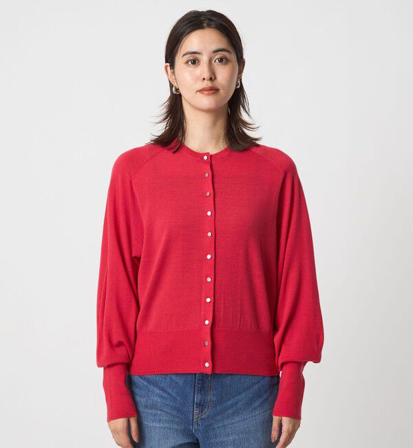 UNITED ARROWS green label relaxing「エブリニット 2WAY カーディガン ウォッシャブル」|カーディガン|