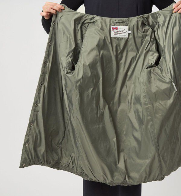 UNITED ARROWS green label relaxing「【別注】＜Traditional Weatherwear＞ロング ダウン コート」|ダウン|