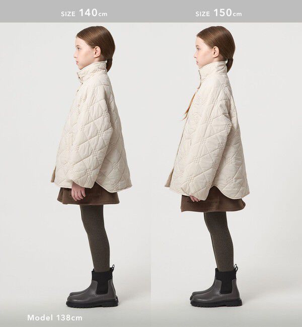 UNITED ARROWS green label relaxing「フラワーキルト ブルゾン/ キッズ 100cm-160cm」|その他|