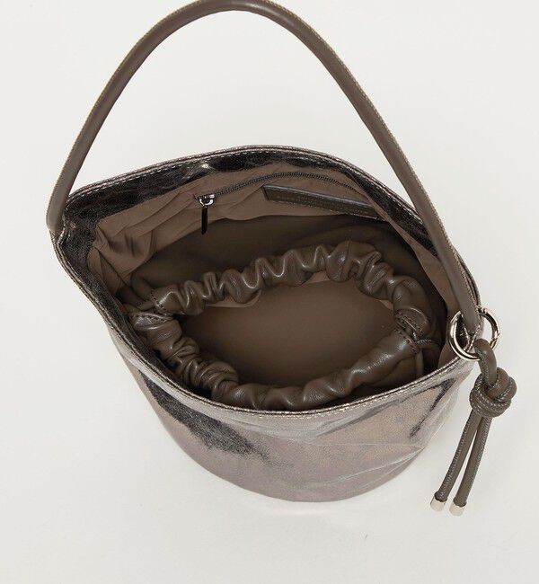 UNITED ARROWS green label relaxing「ワンハンドル チャーム バケツ トートバッグ」|ハンドバッグ|