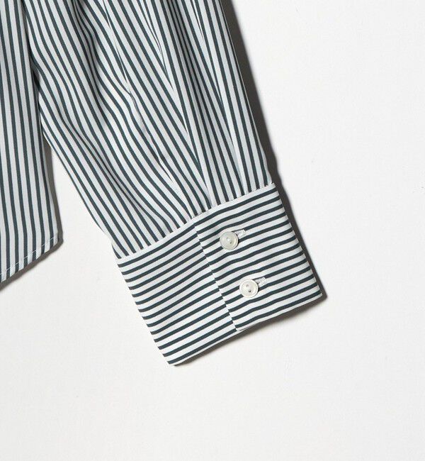 UNITED ARROWS green label relaxing「肩タック Vネック ブラウス マシンウォッシャブル UVカット」|シャツ・ブラウス|