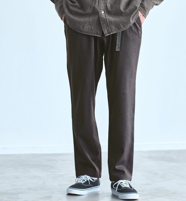 UNITED ARROWS green label relaxing「【別注】＜Gramicci＞GLR ウールライク ナローテーパード パンツ」|その他|DK.GRAY