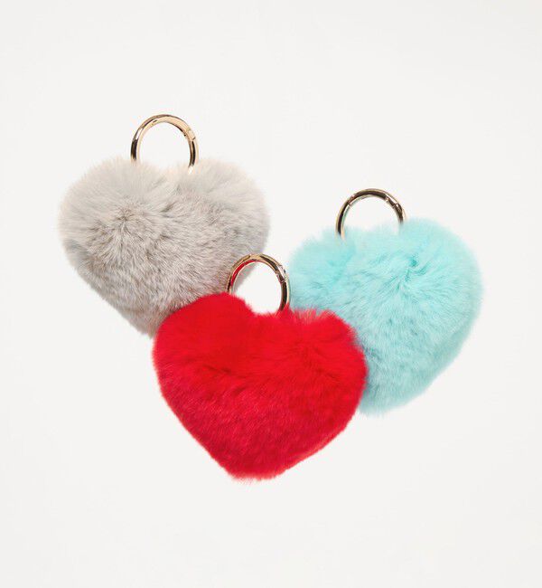 EMMEL REFINES「＜kakatoo＞ ハートファーチャーム＜ Select by EMMEL REFINES ＞」|チャーム・キーホルダー|