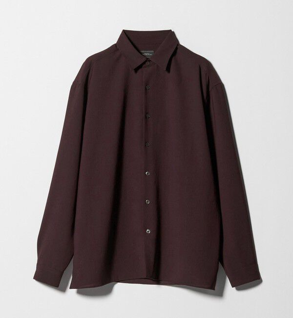 UNITED ARROWS green label relaxing「ワッシャーポプリン ボックス シャツ」|シャツ・ブラウス|