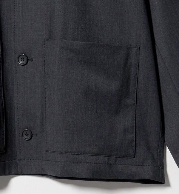 UNITED ARROWS green label relaxing「TW サージ カバーオール -ストレッチ-」|ブルゾン・スタジャン|