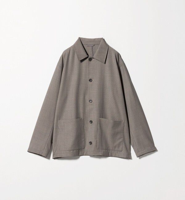 UNITED ARROWS green label relaxing「TW サージ カバーオール -ストレッチ-」|ブルゾン・スタジャン|