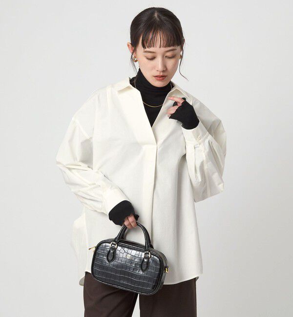 UNITED ARROWS green label relaxing「スキッパー ドルマン シャツ」|シャツ・ブラウス|