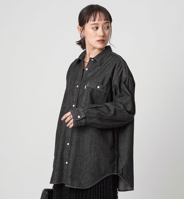 UNITED ARROWS green label relaxing「デニム スタンダード シャツ」|シャツ・ブラウス|