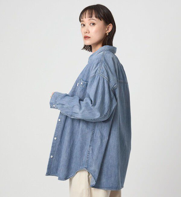 UNITED ARROWS green label relaxing「デニム スタンダード シャツ」|シャツ・ブラウス|