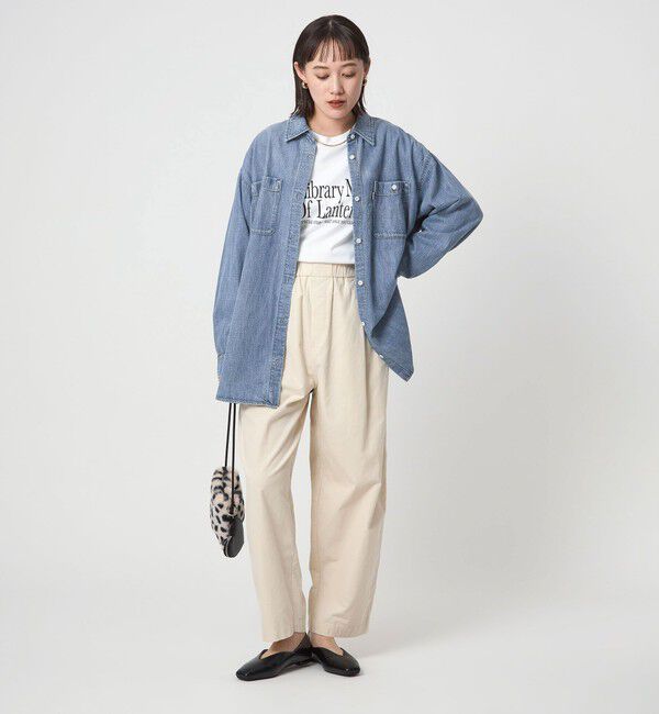 UNITED ARROWS green label relaxing「デニム スタンダード シャツ」|シャツ・ブラウス|