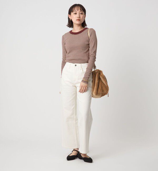 UNITED ARROWS green label relaxing「【別注】＜Robert P. Miller＞ボーダー ロングスリーブ Tシャツ」|Tシャツ・カットソー|