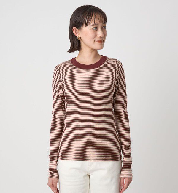 UNITED ARROWS green label relaxing「【別注】＜Robert P. Miller＞ボーダー ロングスリーブ Tシャツ」|Tシャツ・カットソー|