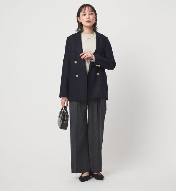 UNITED ARROWS green label relaxing「［size SHORTあり］スラブ ダブル ジャケット」|テーラードジャケット|