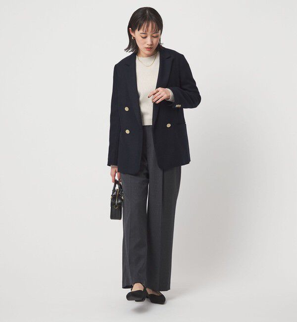 UNITED ARROWS green label relaxing「［size SHORTあり］スラブ ダブル ジャケット」|テーラードジャケット|