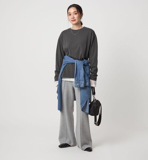 UNITED ARROWS green label relaxing「【WEB限定】＜at ease＞ロングスリーブ カットソー UVカット」|Tシャツ・カットソー|