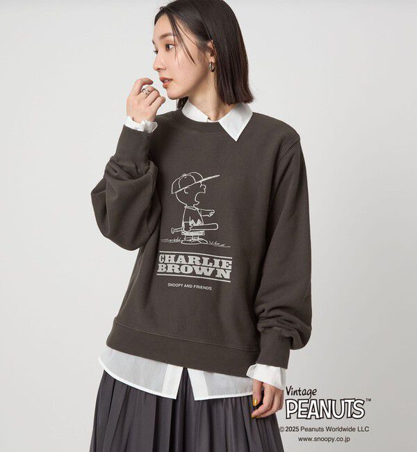UNITED ARROWS green label relaxing「＜at ease＞PEANUTS スウエット プルオーバー」|スウェット・ジャージ|