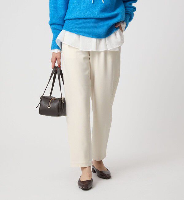 UNITED ARROWS green label relaxing「［size SHORT/TALLあり］オルマイ ウラキモウ テーパード パンツ」|その他|OFF WHITE