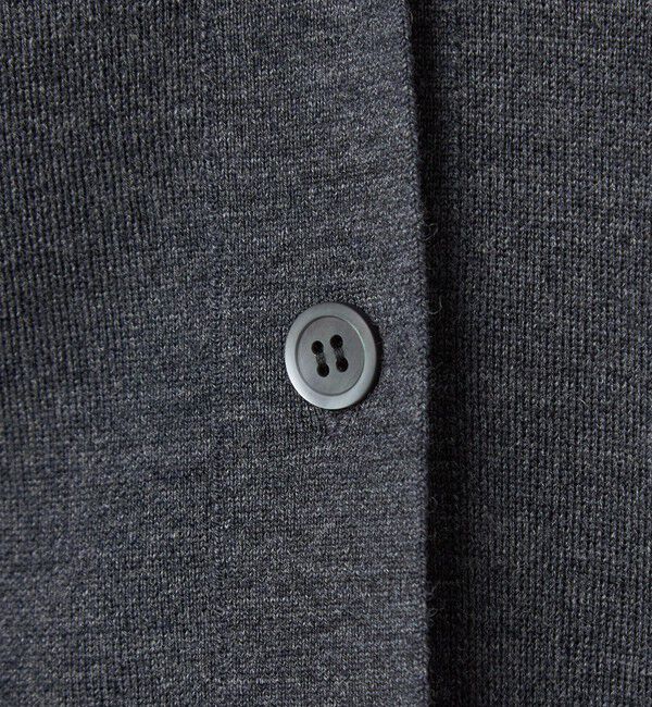 UNITED ARROWS green label relaxing「ウール スムース Vネック カーディガン ウォッシャブル」|カーディガン|