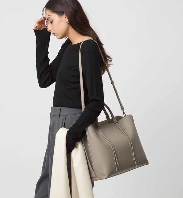 UNITED ARROWS green label relaxing「【WEB限定】2WAYタッセルハンドル A4 トートバッグ / ショルダーバッグ」|ショルダー・メッセンジャー|