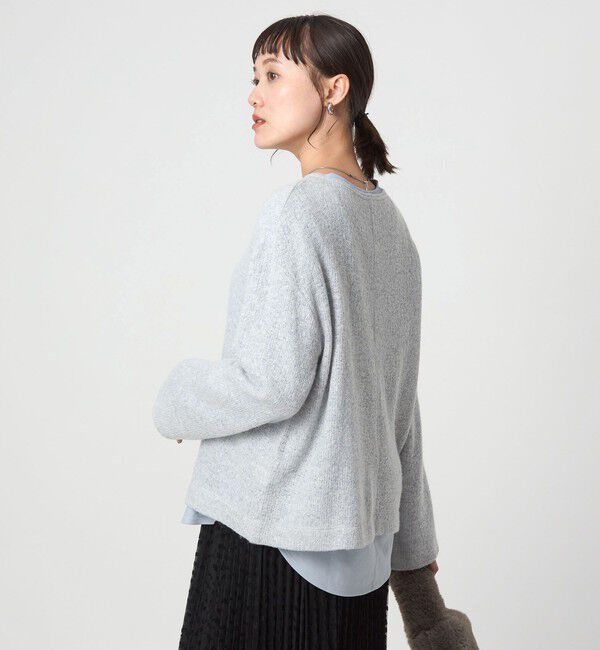 UNITED ARROWS green label relaxing「ラウンドヘム スムース ロングスリーブ プルオーバー」|Tシャツ・カットソー|