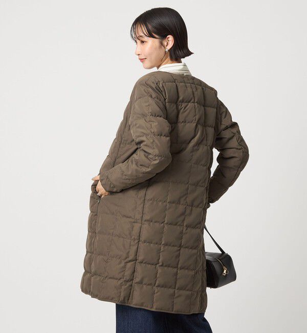 UNITED ARROWS green label relaxing「【別注】＜TAION＞ボタン ロング ダウン」|ダウン|