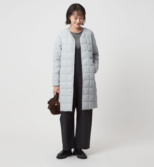 UNITED ARROWS green label relaxing「【別注】＜TAION＞ボタン ロング ダウン」|ダウン|