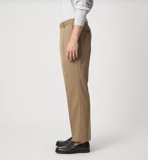 UNITED ARROWS green label relaxing「TW ギャバジン 1プリーツ ドレスチノ パンツ -ウォッシャブル-」|スラックス|