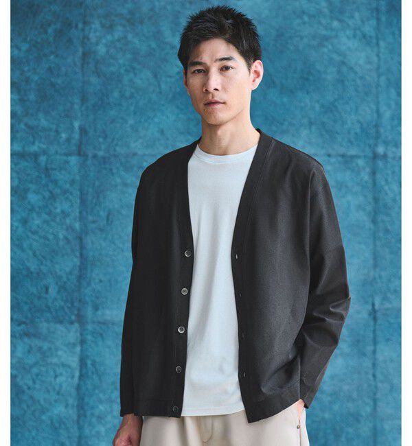 UNITED ARROWS green label relaxing「トリコット カーディガン」|カーディガン|BLACK