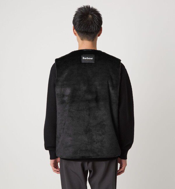 UNITED ARROWS green label relaxing「【別注】＜Barbour＞リバーシブル フェイクファー コーデュロイ ベスト」|その他|