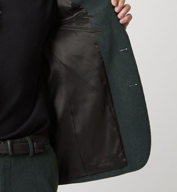 UNITED ARROWS green label relaxing「A+ コーデュロイ 2B スタンダード 2P ジャケット -ウォッシャブル、ストレッチ-」|テーラードジャケット|