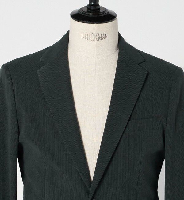 UNITED ARROWS green label relaxing「A+ コーデュロイ 2B スタンダード 2P ジャケット -ウォッシャブル、ストレッチ-」|テーラードジャケット|