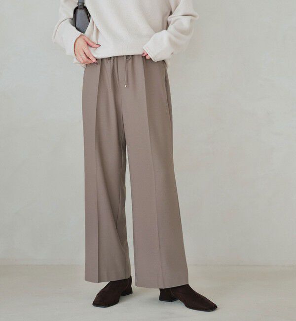 UNITED ARROWS green label relaxing「［size SHORT/TALLあり］ニーハイフレアパンツ ウラキモウ」|その他|