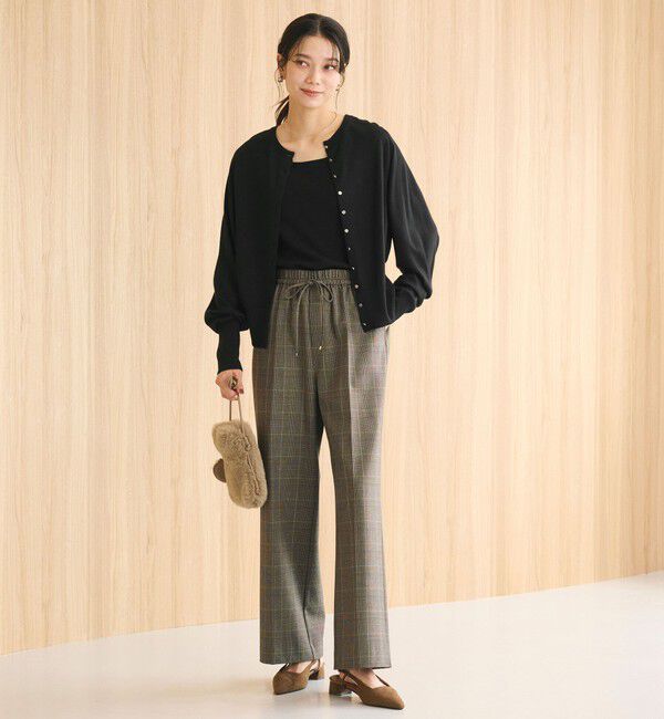 UNITED ARROWS green label relaxing「［size SHORT/TALLあり］ニーハイフレアパンツ ウラキモウ」|その他|