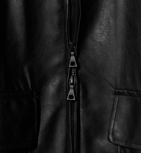 UNITED ARROWS green label relaxing「A2 レザーライク ブルゾン」|ブルゾン・スタジャン|