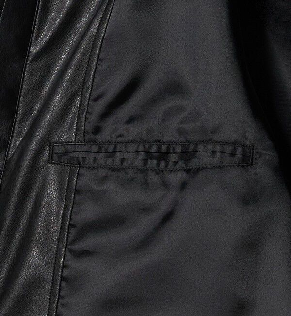 UNITED ARROWS green label relaxing「A2 レザーライク ブルゾン」|ブルゾン・スタジャン|