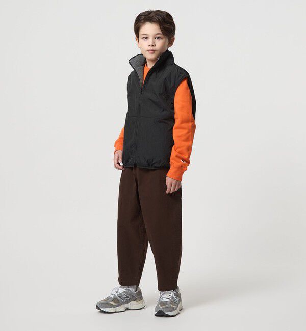 UNITED ARROWS green label relaxing「フリース リバーベスト / キッズ  撥水 100cm-160cm」|ベスト・ジレ|