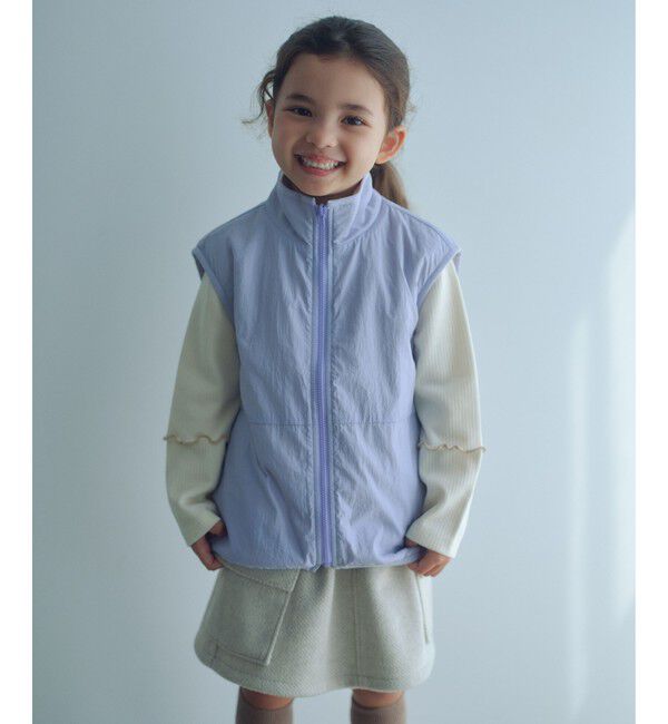 UNITED ARROWS green label relaxing「フリース リバーベスト / キッズ  撥水 100cm-160cm」|ベスト・ジレ|