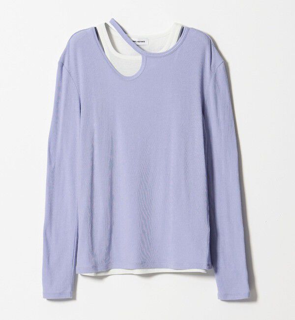 EMMEL REFINES「＜EMMEL REFINES＞EM カットアウト レイヤーセット カットソー」|Tシャツ・カットソー|LILAC