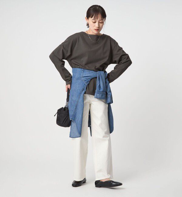 UNITED ARROWS green label relaxing「バスク ロングスリーブ Tシャツ」|Tシャツ・カットソー|